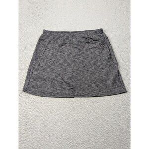 Kuhl Harmony Skort Womens Large Nylon Blend Active Skirt Hiking Heather Gray